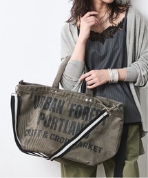 CHIC STYLE（シックスタイル）の「ロゴプリントトートバッグ＜大きいサイズ有＞シックスタイル（トートバッグ）」