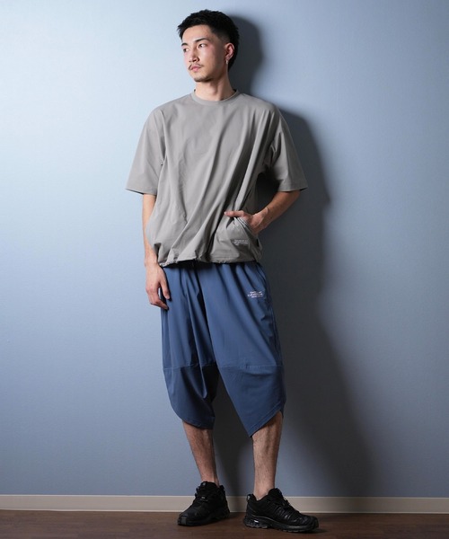 ムラサキスポーツ(ムラサキスポーツ)の「【ムラサキスポーツ限定】DEAR LAUREL/ディアローレル ロンパン/バルーンパンツ ストレッチ 接触冷感 D25S3107(その他パンツ・メンズ・ブラック/サックスブルー・M/L)」の12枚目の写真