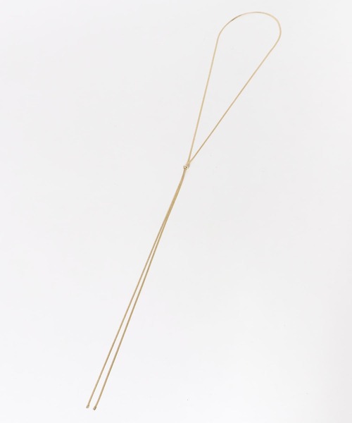 SMELLY（スメリー）の「スネークチェーン2WAYスライドネックレス（ネックレス・レディース・ゴールド・-）」の10枚目の写真