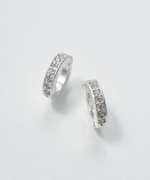 GOLDY（ゴールディ）の「【GOLDY】キュービックジルコニア フープ ワンタッチ イヤリング 2240506（イヤリング）」