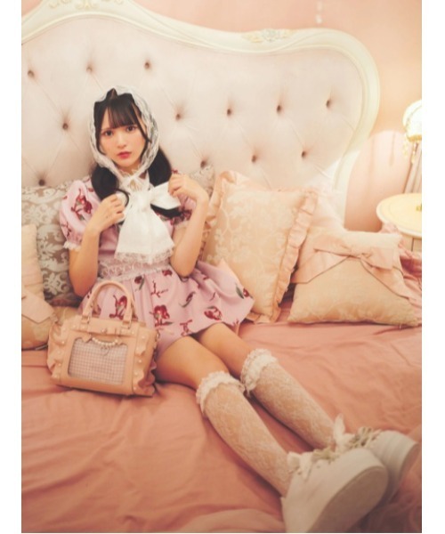 Ank Rouge（アンクルージュ）の「おリボンパールスニーカー（スニーカー・レディース・ブラック/ホワイト・M/L）」の22枚目の写真