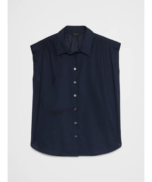 BANANA REPUBLIC FACTORY STORE ソフトギャザーボイルシャツ