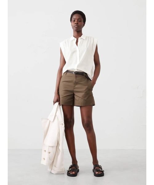 BANANA REPUBLIC FACTORY STORE ソフトギャザーボイルシャツ