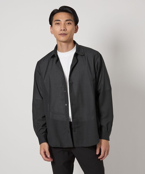kaval プルオーバーシャツ ネイビー 美品】 kaval カヴァル 【Cotton Linen shirt】ネイビー