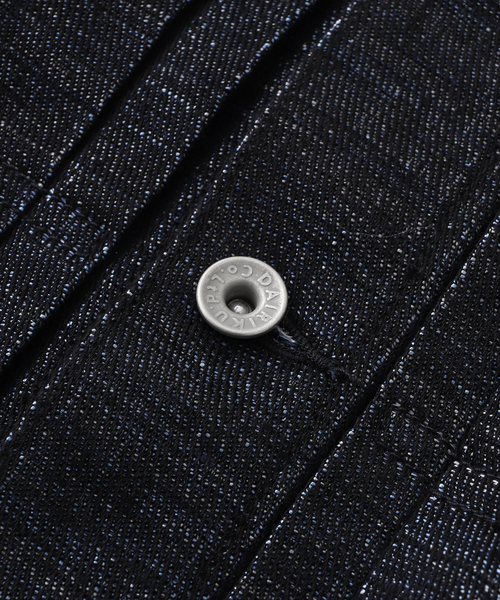 DAIRIKU(ダイリク)の「DAIRIKU / ダイリク Linen 2PKT Denim Jacket L-DNM1(デニムジャケット・メンズ・ブルー・SMALL/MEDIUM)」の4枚目の写真