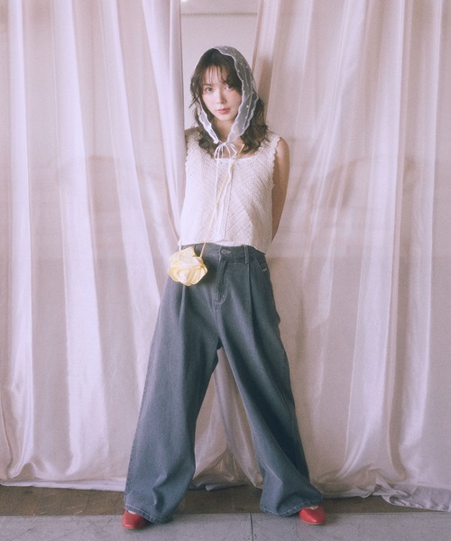 AMERICAN RAG CIE｜【ARC】ペプラムニットビスチェ | Rakuten