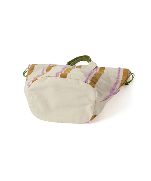 ROSE BUD（ローズバッド）の「beej EMB Flocky String bag（ショルダーバッグ・レディース・ピンク/イエロー・ONE SIZE）」の20枚目の写真