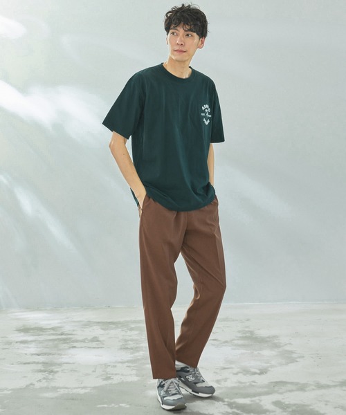 Arnold Palmer（アーノルドパーマー）の「サガラ刺繍 シェア ロゴ Tシャツ（Tシャツ/カットソー・レディース・ホワイト/グリーン/ブラック・XS/S/M/L/LL）」の14枚目の写真