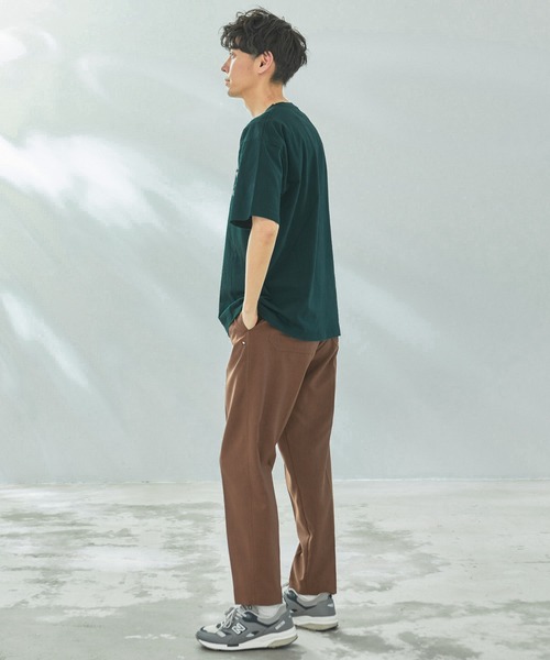 Arnold Palmer（アーノルドパーマー）の「サガラ刺繍 シェア ロゴ Tシャツ（Tシャツ/カットソー・レディース・ホワイト/グリーン/ブラック・XS/S/M/L/LL）」の13枚目の写真