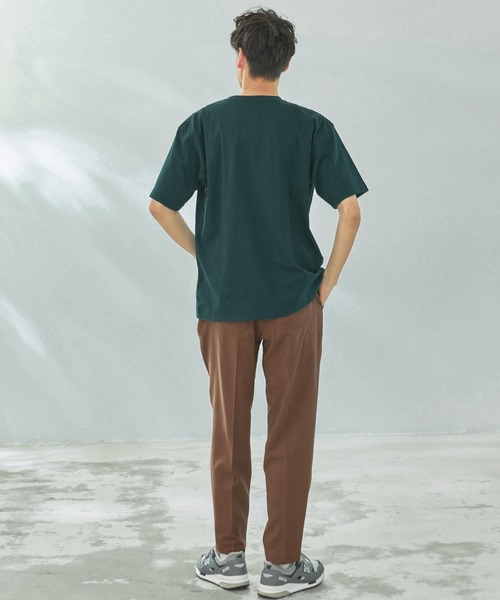 Arnold Palmer（アーノルドパーマー）の「サガラ刺繍 シェア ロゴ Tシャツ（Tシャツ/カットソー・レディース・ホワイト/グリーン/ブラック・XS/S/M/L/LL）」の12枚目の写真