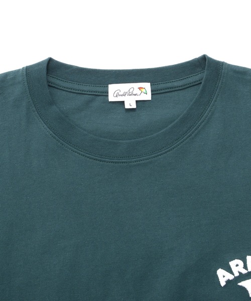 Arnold Palmer（アーノルドパーマー）の「サガラ刺繍 シェア ロゴ Tシャツ（Tシャツ/カットソー・レディース・ホワイト/グリーン/ブラック・XS/S/M/L/LL）」の7枚目の写真