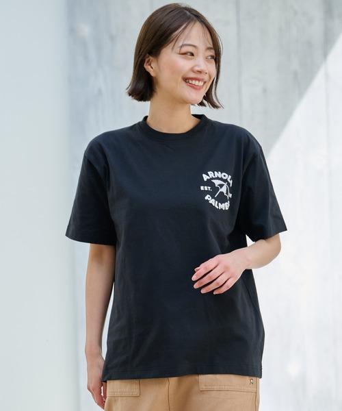 Arnold Palmer（アーノルドパーマー）の「サガラ刺繍 シェア ロゴ Tシャツ（Tシャツ/カットソー・レディース・ホワイト/グリーン/ブラック・XS/S/M/L/LL）」の20枚目の写真