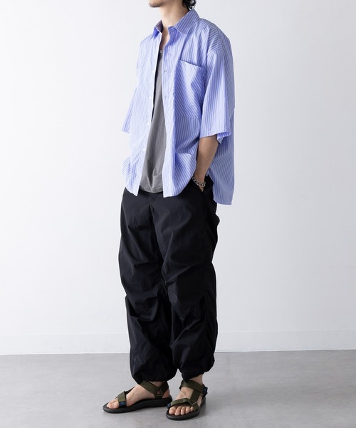 HAUS(ハウス)の「【HAUS】メンズストラップサンダル KNF-TP(サンダル・メンズ・カーキ/ブラック・M/L/S)」の4枚目の写真