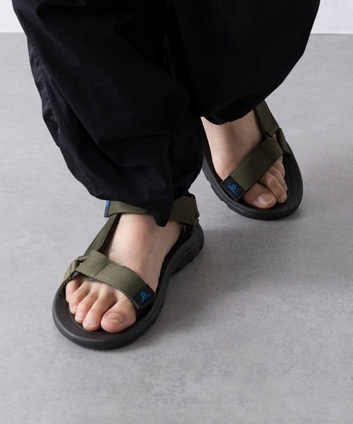 HAUS(ハウス)の「【HAUS】メンズストラップサンダル KNF-TP(サンダル・メンズ・カーキ/ブラック・M/L/S)」の12枚目の写真