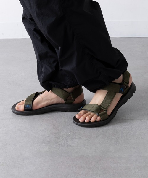 HAUS(ハウス)の「【HAUS】メンズストラップサンダル KNF-TP(サンダル・メンズ・カーキ/ブラック・M/L/S)」の7枚目の写真