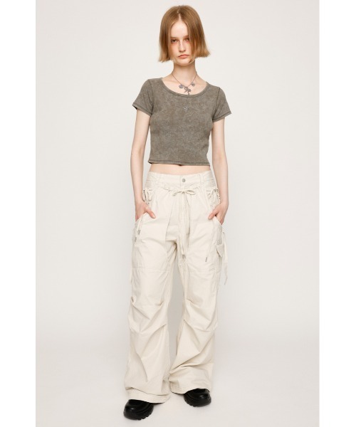 TUCK WIDE WOVEN PT タック ワイド ウーブン パンツ（スラックス