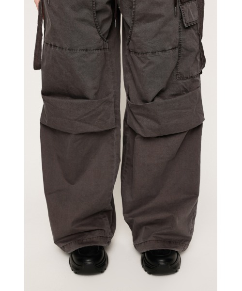 TUCK WIDE WOVEN PT タック ワイド ウーブン パンツ（スラックス