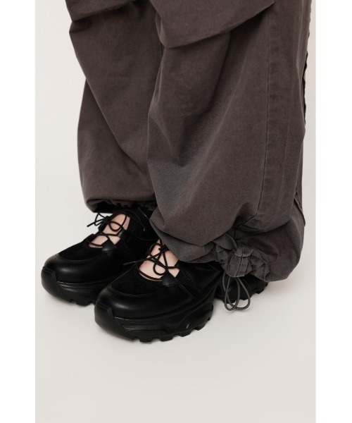 SLY（スライ）の「TUCK WIDE WOVEN PT タック ワイド ウーブン