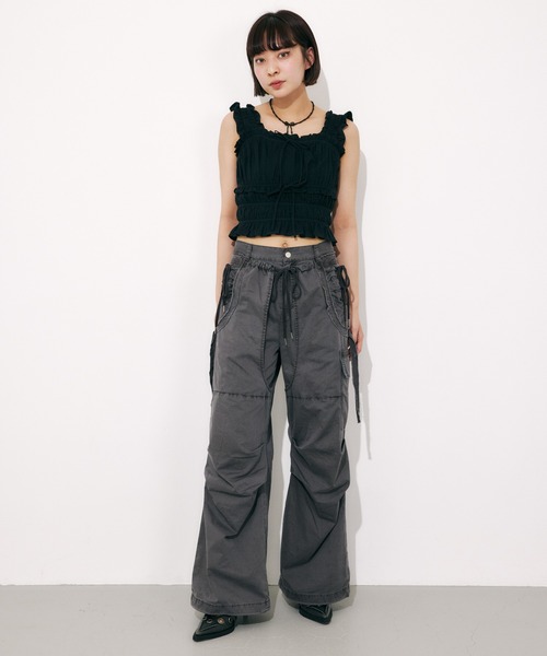 セール】TUCK WIDE WOVEN PT タック ワイド ウーブン パンツ