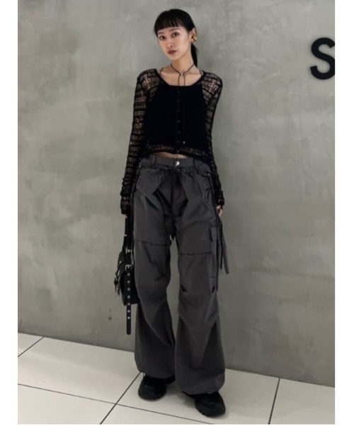 TUCK WIDE WOVEN PT タック ワイド ウーブン パンツ（スラックス