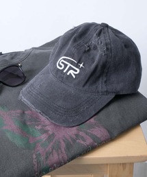 Starting Over | 【Starting Over/スターティングオーバー】ONE POINT LOGO DAMAGE PROCESSING PIGMENT CAP(キャップ)