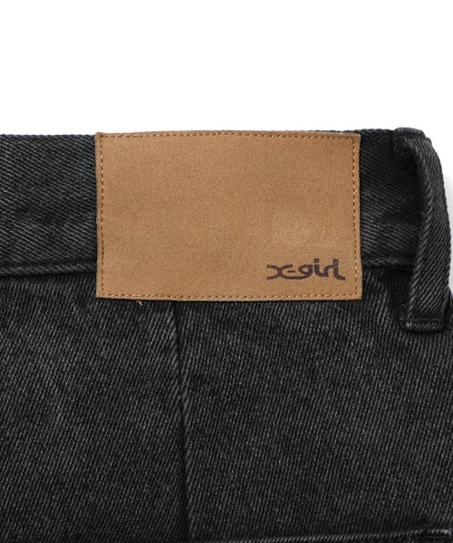 X-girl(エックスガール)の「FADED HALF PANTS(その他パンツ・レディース・ブラック/ブラウン・S/M)」の7枚目の写真