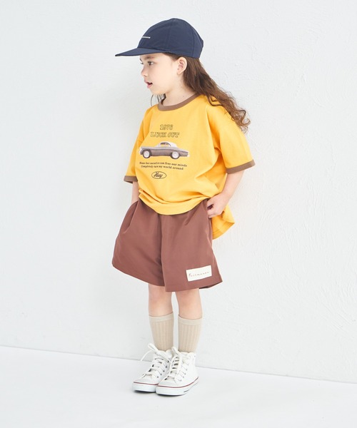 pairmanon（ペアマノン）の「【さらっと快適】タグ付き アクティブハーフパンツ（その他パンツ・キッズ・グリーン系その他/ブラック/ピンク系その他/ピンク/ブラウン・100/110/120/130/140/150/90）」の9枚目の写真