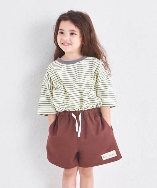 pairmanon（ペアマノン）の「【さらっと快適】タグ付き アクティブハーフパンツ（その他パンツ・キッズ・グリーン系その他/ブラック/ピンク系その他/ピンク/ブラウン・100/110/120/130/140/150/90）」の15枚目の写真