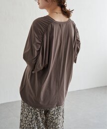シルケットバックギャザープルオーバー