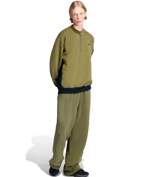 adidas EQUIPMENT BLOCKED HALF-ZIP / アディダス エキップメント