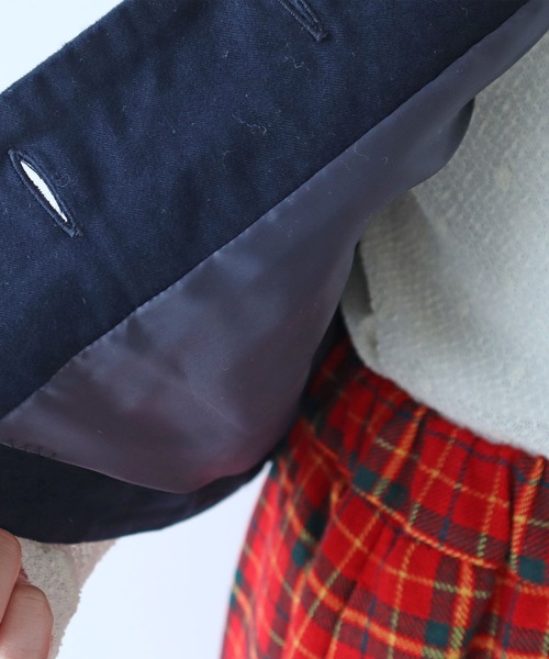 bulle de savon（ビュルデサボン）の「モールスキン ベスト（ベスト・レディース・ネイビー・FREE）」の21枚目の写真