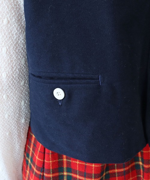 bulle de savon（ビュルデサボン）の「モールスキン ベスト（ベスト・レディース・ネイビー・FREE）」の22枚目の写真