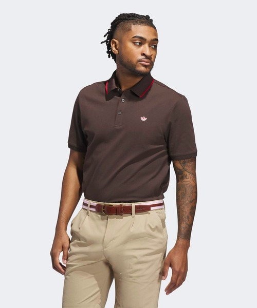 オリジナルスゴルフ ツイストニット ワンポイントロゴ 半袖ポロ