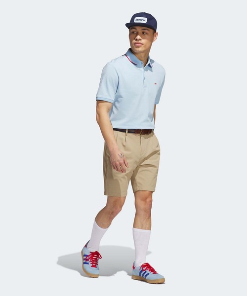 オリジナルスゴルフ ツイストニット ワンポイントロゴ 半袖ポロ