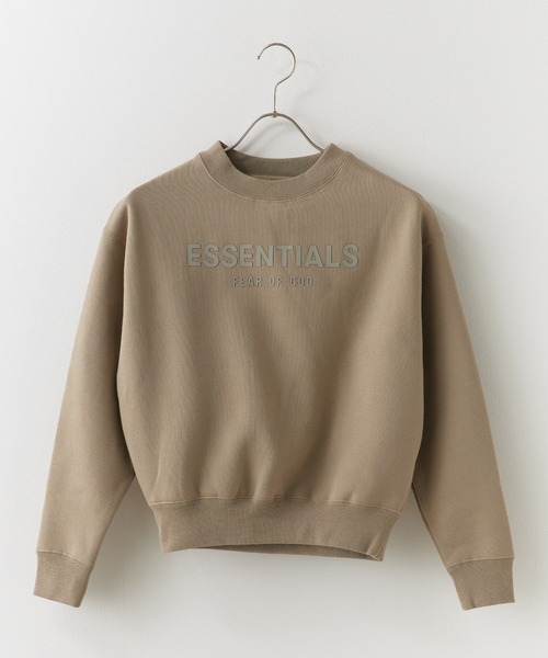 FOG ESSENTIALS(エフオージーエッセンシャルズ)の「FOG ESSENTIALS/エッセンシャルズ 21SSKIDS FRT CRW SWT スウェット(スウェット・キッズ・ベージュ/ダークベージュ/オートミール/モスグリーン/ブラック/クリーム・XS/S/M)」の6枚目の写真