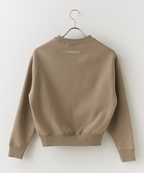 FOG ESSENTIALS(エフオージーエッセンシャルズ)の「FOG ESSENTIALS/エッセンシャルズ 21SSKIDS FRT CRW SWT スウェット(スウェット・キッズ・ベージュ/ダークベージュ/オートミール/モスグリーン/ブラック/クリーム・XS/S/M)」の11枚目の写真