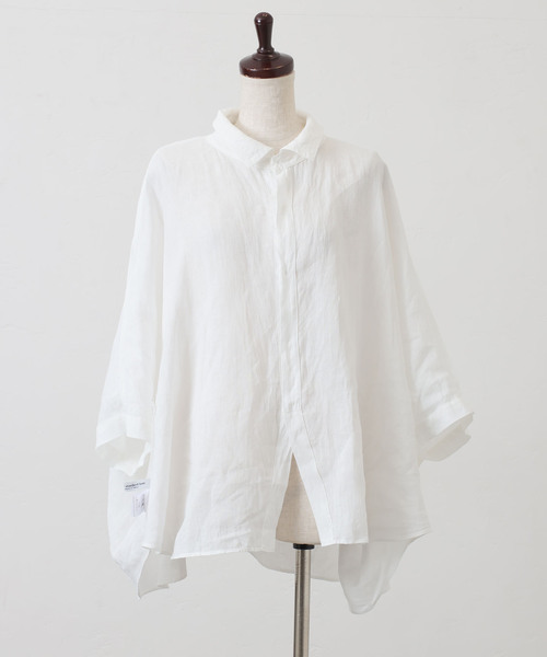 ジャーナルスタンダードラックス　　 リネンキャンバス フードポンチョ JOURNAL STANDARD LUXE（ジャーナルスタンダード ラックス）の「リネン