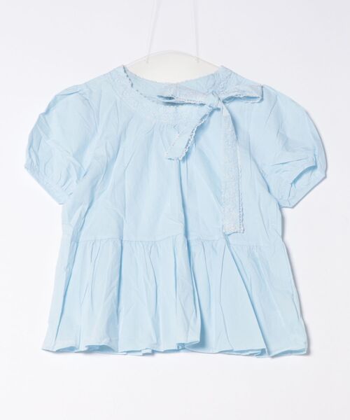 frunco(フランコ)の「【ZOZO限定】サイドリボンブラウス(シャツ/ブラウス・レディース・ホワイト/ブルー・MEDIUM)」の15枚目の写真