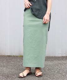 新品未使用タグつき　Plage プラージュ　麻ストレッチタイトスカート　リネン plage（プラージュ）の「《予約》アサストレッチ タイトスカート