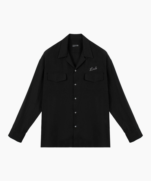 トップス LAD MUSICIAN SHORT SLEEVE BOWLING SHIRT LAD MUSICIAN《ラッドミュージシャン》TENCEL BRORD SHORT