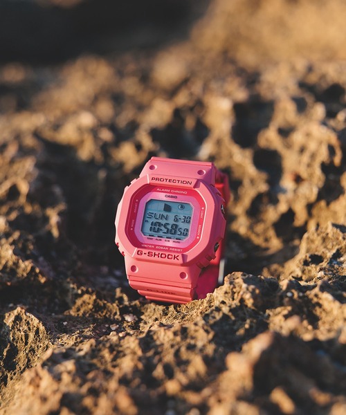 toms クロシェ ピンク グラデーション 新品 未使用 G-LIDE(Gライド) / GLX-S5610-4JF（デジタル腕時計）｜G-SHOCK