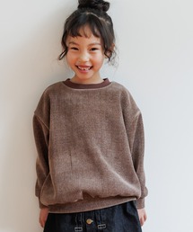 MAKE YOUR DAY | ラメニット風プルオーバー■80～140cm(スウェット)