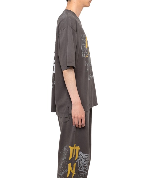 Mendrill(メンドリル)の「Mendrill X GS. Distressed T-shirt(Tシャツ/カットソー・メンズ・ネイビー/グレー/ブラック・44/48/50/#22)」の8枚目の写真
