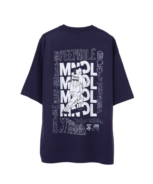 Mendrill(メンドリル)の「Mendrill X GS. Distressed T-shirt(Tシャツ/カットソー・メンズ・ネイビー/グレー/ブラック・44/48/50/#22)」の18枚目の写真
