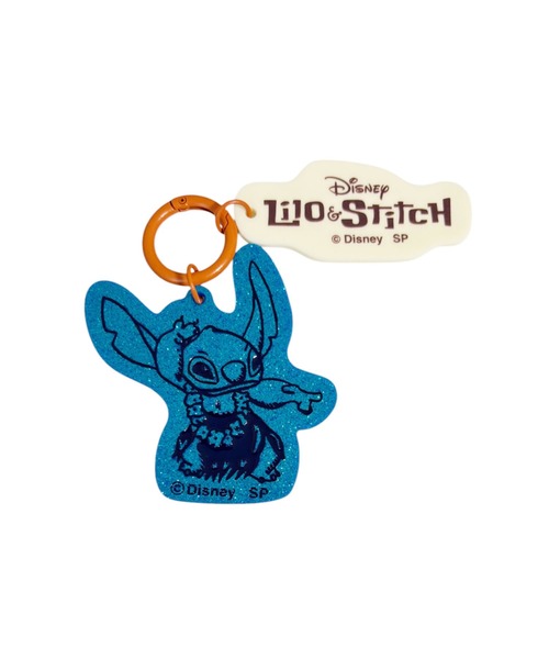Disney 】 アクリルキーホルダー スティチ 25S6（キーホルダー