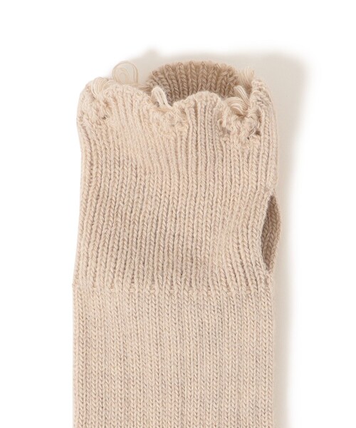 maturely（マチュアリー）の「【2/5再値下げ】maturely / ダメージ アームウォーマー（アームカバー・レディース・ベージュ/ブラウン/グレー・ONE SIZE）」の6枚目の写真