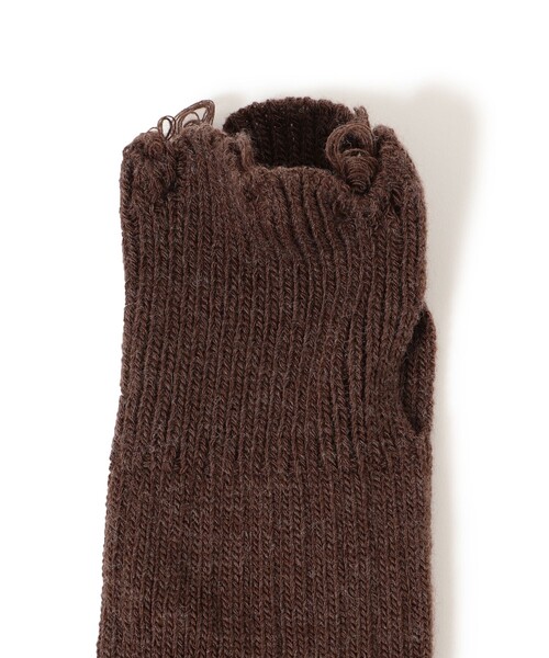 maturely（マチュアリー）の「【2/5再値下げ】maturely / ダメージ アームウォーマー（アームカバー・レディース・ベージュ/ブラウン/グレー・ONE SIZE）」の10枚目の写真