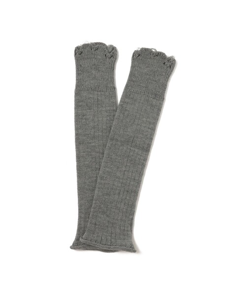 maturely（マチュアリー）の「【2/5再値下げ】maturely / ダメージ アームウォーマー（アームカバー・レディース・ベージュ/ブラウン/グレー・ONE SIZE）」の12枚目の写真