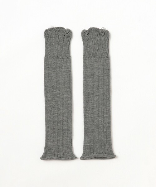 maturely（マチュアリー）の「【2/5再値下げ】maturely / ダメージ アームウォーマー（アームカバー・レディース・ベージュ/ブラウン/グレー・ONE SIZE）」の13枚目の写真