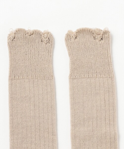 maturely（マチュアリー）の「【2/5再値下げ】maturely / ダメージ アームウォーマー（アームカバー・レディース・ベージュ/ブラウン/グレー・ONE SIZE）」の19枚目の写真